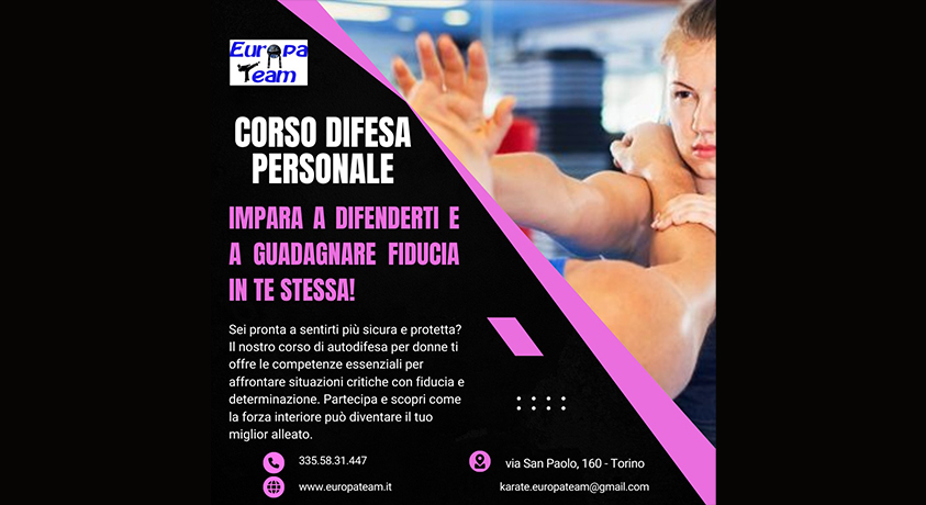 Corso di Difesa Personale per Donne - Dal 7 ottobre 2025